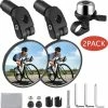 Groothandel ? Zacro 2 Pack Fietsspiegel Ebike- Fietsbel- Veiligheidsspiegel- 360 Verstelbare En Draaibare Fietsspiegel Universeel- Zwart ✔️ -Kastoes winkel 550x556 8