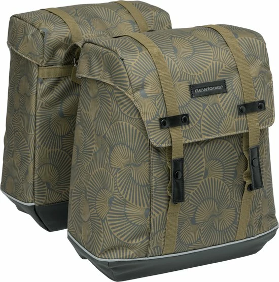 Begroting ? New Looxs Selo Alba Dubbele Fietstas - 34 Liter - Brons ? 1 Begroting ? New Looxs Selo Alba Dubbele Fietstas - 34 Liter - Brons ?