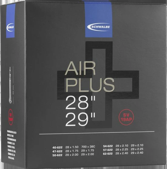 Begroting ? Schwalbe Binnenband 19ap 28/29 X 1.50/2.35 (40/62-622) Fv 40 Mm ? 4 Begroting ? Schwalbe Binnenband 19ap 28/29 X 1.50/2.35 (40/62-622) Fv 40 Mm ? - Afbeelding 4