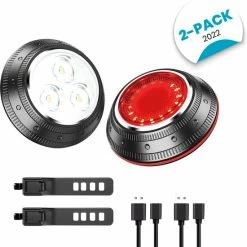 Beste Pirce ? Merkloos Fietsverlichting Set - Voorlicht Koplamp - Achterlicht - Fietslamp - Fietsverlichting Flexibel Oplaadbaar - USB - Multifunctioneel - LED Waterdicht Duurzaam Huisdierverlichting - Halsbandverlichting ❤️