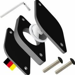 Goedkoop ✨ Dipos Fietshouder Compatibel Met Apple AirTag Fietsmontage Universeel Incl. Schroeven & Montagegereedschap E-fietsmontage Antidiefstal Tracering Zwart ?