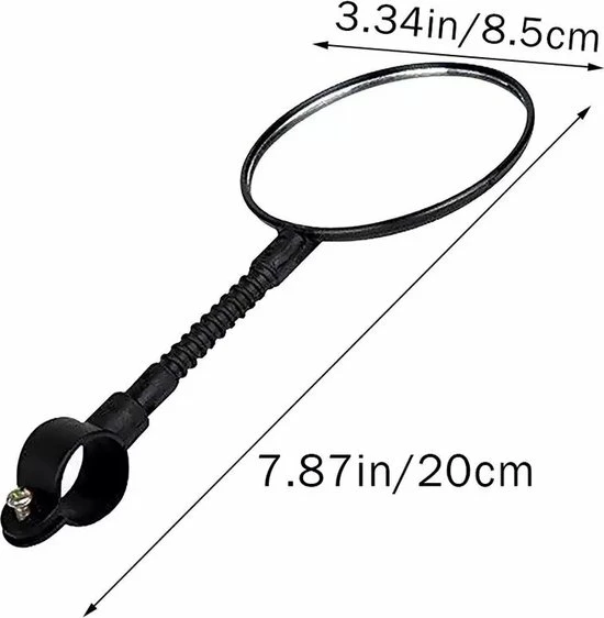 Beste deal ? Merkloos Fietsspiegel- Achteruitkijkspiegel Met Rode Reflector ? 3 Beste deal ? Merkloos Fietsspiegel- Achteruitkijkspiegel Met Rode Reflector ? - Afbeelding 3