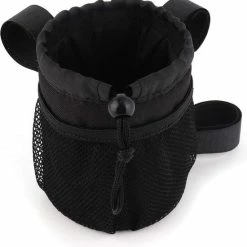 Goedkoopste ? Opline Fiets Beker Houder - Fiets Waterfles - Drinkfles - Houder Fiets Stuur Bekerhouder Met Mesh Zakken Telefoon Tas Voor Cruiser, Mountainbike, Scooter, Vouwen, Racefiets, Rolstoel, Kinderwagen - LB-546 ?