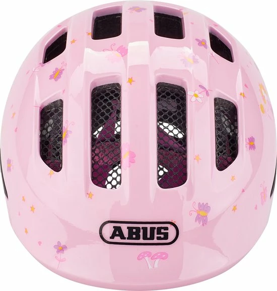 Gloednieuw ? Abus Helm Smiley 3.0 - Rose Princess - S ( 45-50 CM ) - Kinder Fietshelm ✨ 2 Gloednieuw ? Abus Helm Smiley 3.0 - Rose Princess - S ( 45-50 CM ) - Kinder Fietshelm ✨ - Afbeelding 2