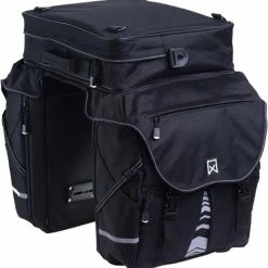 Nieuw ? Willex Bagagetas XL 1200 - Dubbele Fietstas - 65 Liter - Zwart ?