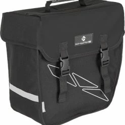 Hete verkoop ❤️ Enkele Fietstas Rechts M-Wave Amsterdam - 18 Liter - Zwart ?