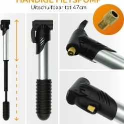 Top 10 ? QY Fietstas - Met Fietspomp, Multitool En Bandenplakset Fietsgereedschap, Fietsreparatieset - Zwart ? -Kastoes winkel 550x578