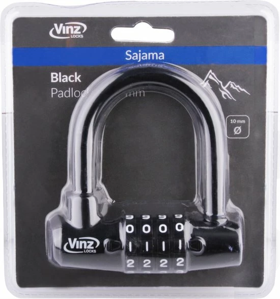 Kopen ⌛ VINZ Sajama Padlock / Combinatieslot / Cijferslot / Hangslot 10mm ? 4 Kopen ⌛ VINZ Sajama Padlock / Combinatieslot / Cijferslot / Hangslot 10mm ? - Afbeelding 4