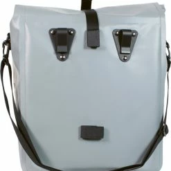 Groothandel ? Greenlands Waterproof - Fietstas - Waterdichte Fietstas - Rolsluiting - Grijs - 23 Liter ? -Kastoes winkel 550x593