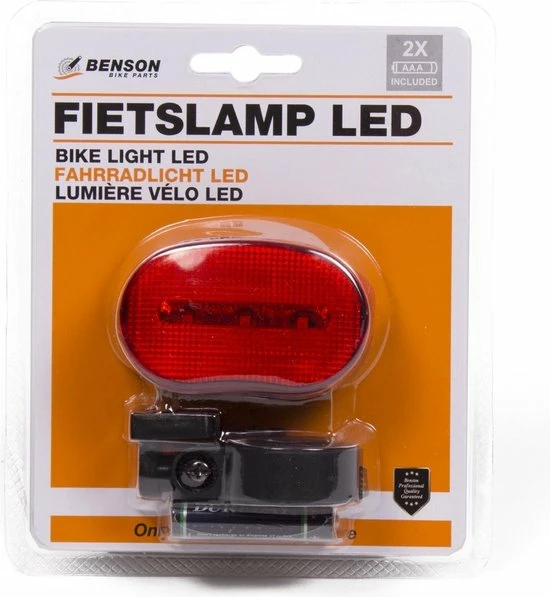 Beste recensies van ? Fietsverlichting Achterlicht Incl. Batterijen Benson ❤️ 4 Beste recensies van ? Fietsverlichting Achterlicht Incl. Batterijen Benson ❤️ - Afbeelding 4