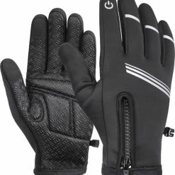 Beste deal ⌛ Wheel Up Fiets Handschoenen | MTB Handschoenen | Wielren Handschoenen | Winter | Lang | Zwart ?