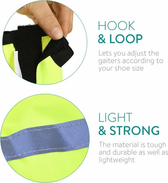 Uitgang ? Navaris Overschoenen - 1 Paar Uniseks Schoenovertrekken - Waterdicht & Reflecterend - Beschermt Tegen Regen En Vuil - Verschillende Maten ❤️ 4 Uitgang ? Navaris Overschoenen - 1 Paar Uniseks Schoenovertrekken - Waterdicht & Reflecterend - Beschermt Tegen Regen En Vuil - Verschillende Maten ❤️ - Afbeelding 4