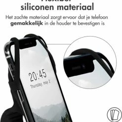 Begroting ? IMoshion Schokbestendige Telefoonhouder Fiets - GSM Houder Fiets - Universeel - Zwart ? -Kastoes winkel 550x606 1