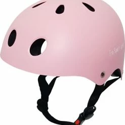 Goedkoop ? Kinderfietshelm Pro Sport Lights - Skate Fietshelm Voor Kinderen - Matt Roze Pink - Kinderhelm 53 - 60 Cm ?