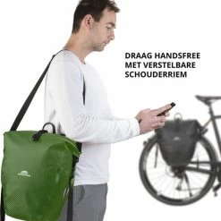 Beste Verkoop ✨ Dutch Mountains Enkele Fietstas | Sterke En 100% Waterdichte Fietstas En Schoudertas In 1 | 24 Liter | Groen ? 18 Beste Verkoop ✨ Dutch Mountains Enkele Fietstas | Sterke En 100% Waterdichte Fietstas En Schoudertas In 1 | 24 Liter | Groen ? -Kastoes winkel 550x614 3