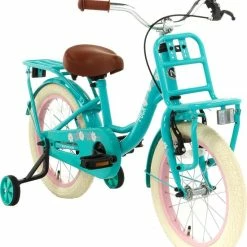 Groothandel ✔️ Nogan Puck - Kinderfiets - Meisjesfiets - 12 Inch - Turquoise ? -Kastoes winkel 550x618 2