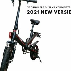 Coupon ? I-CIGO - Originele-OUXI-V5 -16 Inch Banden -E-Bike - Elektrische Fiets - Vouwfiets-met Lithuim-ion Accu 15ah- 500W Motor (Zwart) ? -Kastoes winkel 550x620 3