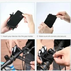 Nieuw ⌛ Case2go - Universele Telefoonhouder Fiets - 4 Tot 6.5 Inch - Grijs ? -Kastoes winkel 550x625