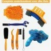 Aanbiedingen ? Qbike 8 Stuks Professionele Onderhoud Schoonmaak Set Voor Fietsen - Mountainbikes - Kettingreiniger Gereedschap - Bandenborstel - Remschijf Reiniger - Fiets Reinigen - Ketting Schoonmaak Set - Fietsreinigingsset - Borstel Voor Fietsketting ?