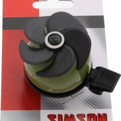 Aanbiedingen ✔️ Simson Fietsbel AIR - Legergroen/zwart ?
