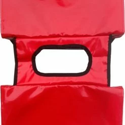Korting ? BayNL- Waterdicht - Dubbele - Bisonyl - Fietstas- Reflectoren - Grijs En Rood – 34cmX16.2cmX32cm=35 Liter ? -Kastoes winkel 550x650 1