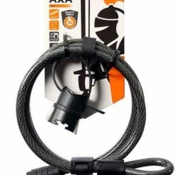 Hete verkoop ? Axa RLE 150 Kabelslot - 150 Cm - Zwart ? -Kastoes winkel 550x658 1