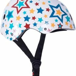 Beste deal ⭐ Kiddimoto - Stars - Small - Geschikt Voor 2-6jarige Of Hoofdomtrek Van 48 Tot 52 Cm - Skatehelm - Fietshelm - Kinderhelm - Mooie Helm ?