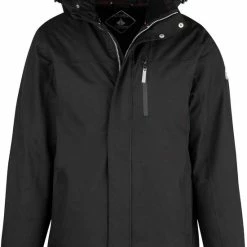 Beste deal ? BJ?RNSON BJ RNSON Kick Regenjas / Winterjas Heren - Waterdicht - Maat 4XL - Zwart ?