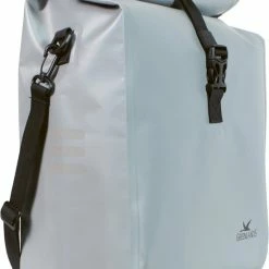 Groothandel ? Greenlands Waterproof - Fietstas - Waterdichte Fietstas - Rolsluiting - Grijs - 23 Liter ? -Kastoes winkel 550x704