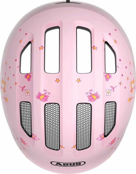 Gloednieuw ? Abus Helm Smiley 3.0 - Rose Princess - S ( 45-50 CM ) - Kinder Fietshelm ✨ 6 Gloednieuw ? Abus Helm Smiley 3.0 - Rose Princess - S ( 45-50 CM ) - Kinder Fietshelm ✨ - Afbeelding 6