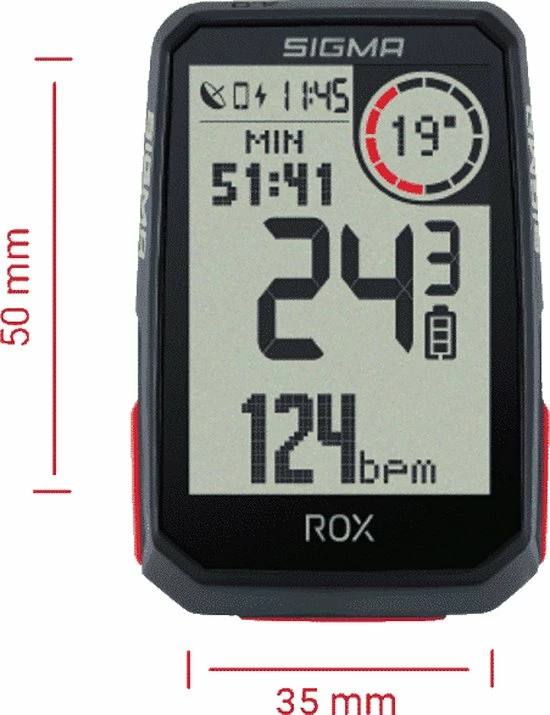 Uitgang ? Sigma Sport Sigma ROX 4.0 GPS Fietscomputer - Wit - Incl. Standaard Stuurhouder + USB-C Oplaadkabel ✔️ 7 Uitgang ? Sigma Sport Sigma ROX 4.0 GPS Fietscomputer - Wit - Incl. Standaard Stuurhouder + USB-C Oplaadkabel ✔️ - Afbeelding 7