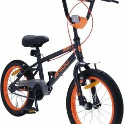 Begroting ? Amigo Danger - BMX Fiets 16 Inch - Fietscross Voor Jongens En Meisjes - Zwart/Oranje ? -Kastoes winkel 550x721 3