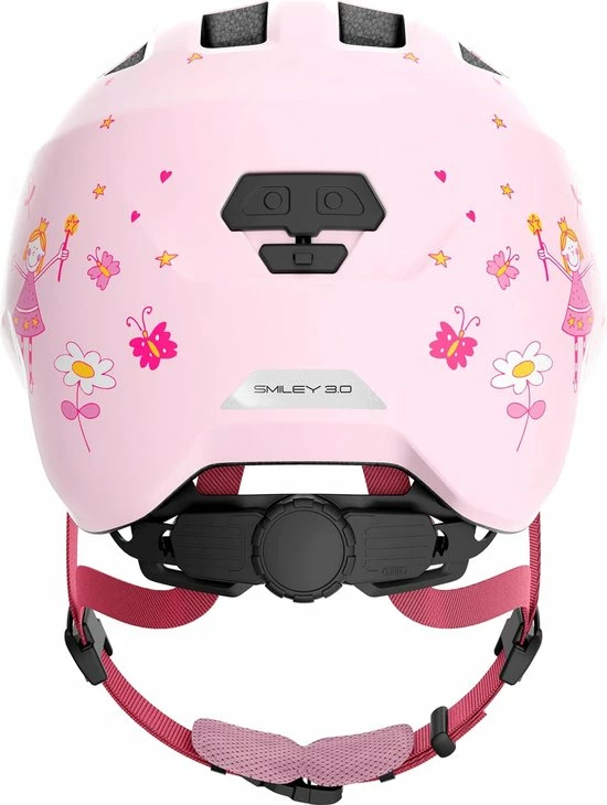 Gloednieuw ? Abus Helm Smiley 3.0 - Rose Princess - S ( 45-50 CM ) - Kinder Fietshelm ✨ 11 Gloednieuw ? Abus Helm Smiley 3.0 - Rose Princess - S ( 45-50 CM ) - Kinder Fietshelm ✨ - Afbeelding 11