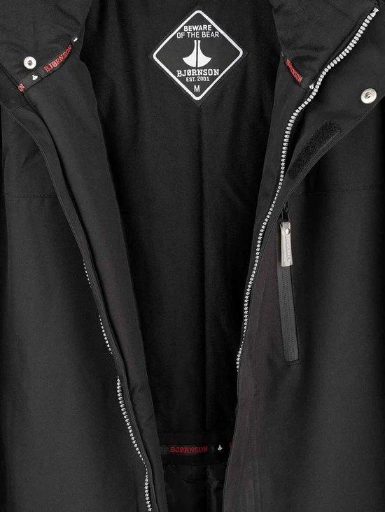 Hete verkoop ? BJ?RNSON BJ RNSON Kick Regenjas / Winterjas Heren - Waterdicht - Maat XL - Zwart ? 7 Hete verkoop ? BJ?RNSON BJ RNSON Kick Regenjas / Winterjas Heren - Waterdicht - Maat XL - Zwart ? - Afbeelding 7