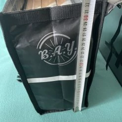 Korting ? BayNL- Waterdicht - Dubbele - Bisonyl - Fietstas- Reflectoren - Grijs En Rood – 34cmX16.2cmX32cm=35 Liter ? -Kastoes winkel 550x733 11