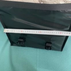 Korting ? BayNL- Waterdicht - Dubbele - Bisonyl - Fietstas- Reflectoren - Grijs En Rood – 34cmX16.2cmX32cm=35 Liter ? -Kastoes winkel 550x733 17