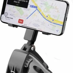 Promo ? Merkloos Multifunctionele Autohouder Voor Dashboard, Met Verstelbare Veerclip, 360 Graden Draaibaar, Draagbaar, Voor Auto En Smartphones Van 4 Tot 7 Inch (zwart) ? -Kastoes winkel 550x755 2
