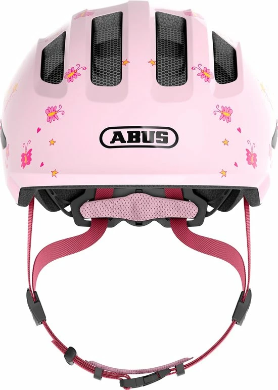 Gloednieuw ? Abus Helm Smiley 3.0 - Rose Princess - S ( 45-50 CM ) - Kinder Fietshelm ✨ 10 Gloednieuw ? Abus Helm Smiley 3.0 - Rose Princess - S ( 45-50 CM ) - Kinder Fietshelm ✨ - Afbeelding 10