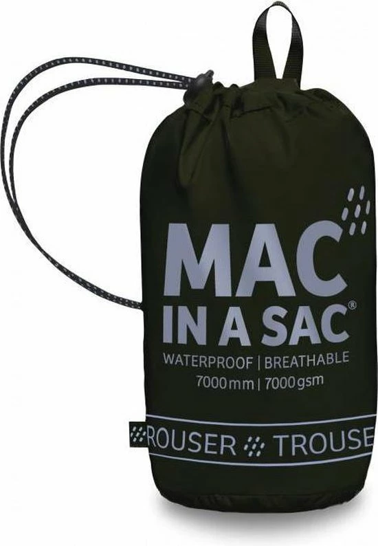 Flash-uitverkoop ? Mac In A Sac Unisex Regenbroek - 100% Waterdicht (10.000mm) - Ademend (8.000gsm) En Winddicht - Maat Extra Large ? 4 Flash-uitverkoop ? Mac In A Sac Unisex Regenbroek - 100% Waterdicht (10.000mm) - Ademend (8.000gsm) En Winddicht - Maat Extra Large ? - Afbeelding 4