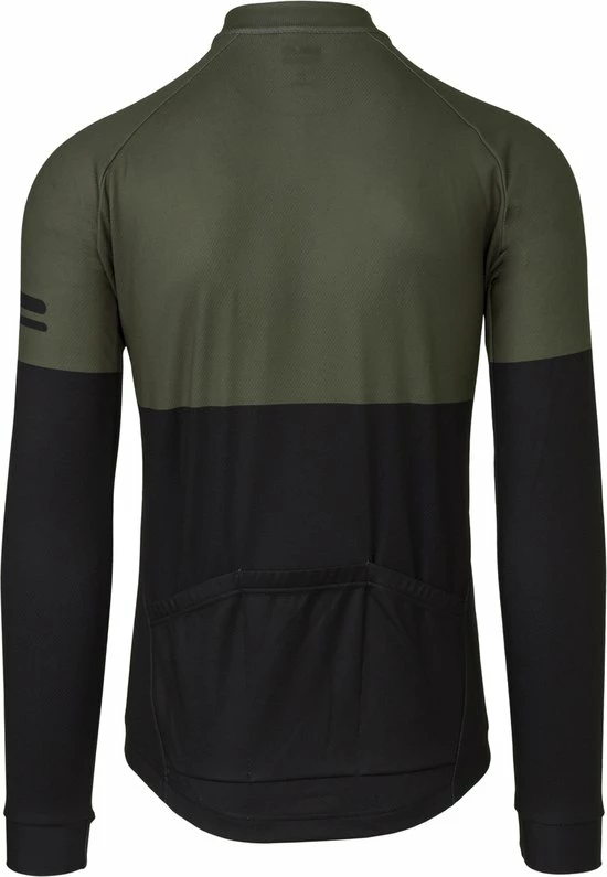 Begroting ? AGU Duo Fietsshirt Lange Mouwen Essential Heren - Army Green - Maat L ? 2 Begroting ? AGU Duo Fietsshirt Lange Mouwen Essential Heren - Army Green - Maat L ? - Afbeelding 2