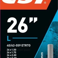 Gloednieuw ? Cst Binnenband 26 Inch (40/62-559) Av 40 Mm ? -Kastoes winkel 550x815 1
