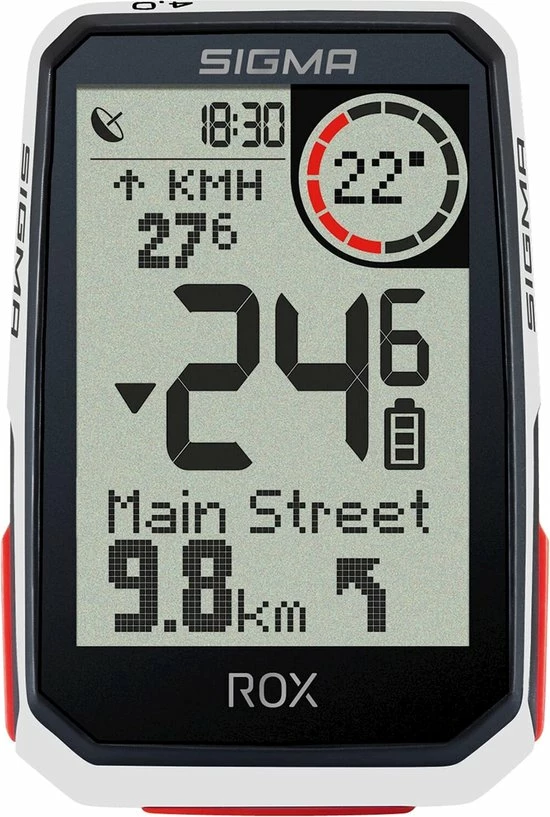 Uitgang ? Sigma Sport Sigma ROX 4.0 GPS Fietscomputer - Wit - Incl. Standaard Stuurhouder + USB-C Oplaadkabel ✔️ 3 Uitgang ? Sigma Sport Sigma ROX 4.0 GPS Fietscomputer - Wit - Incl. Standaard Stuurhouder + USB-C Oplaadkabel ✔️ - Afbeelding 3