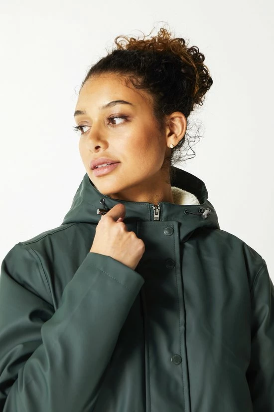 Uitgang ? America Today Janice Teddy - Dames Regenjas - Maat L ? 3 Uitgang ? America Today Janice Teddy - Dames Regenjas - Maat L ? - Afbeelding 3