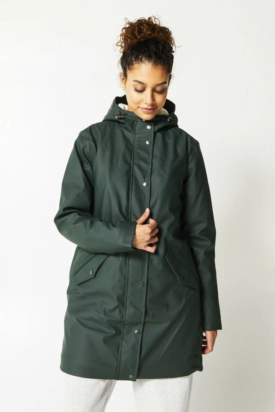 Uitgang ? America Today Janice Teddy - Dames Regenjas - Maat L ? 5 Uitgang ? America Today Janice Teddy - Dames Regenjas - Maat L ? - Afbeelding 5