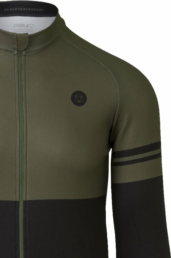 Begroting ? AGU Duo Fietsshirt Lange Mouwen Essential Heren - Army Green - Maat L ? 8 Begroting ? AGU Duo Fietsshirt Lange Mouwen Essential Heren - Army Green - Maat L ? - Afbeelding 8